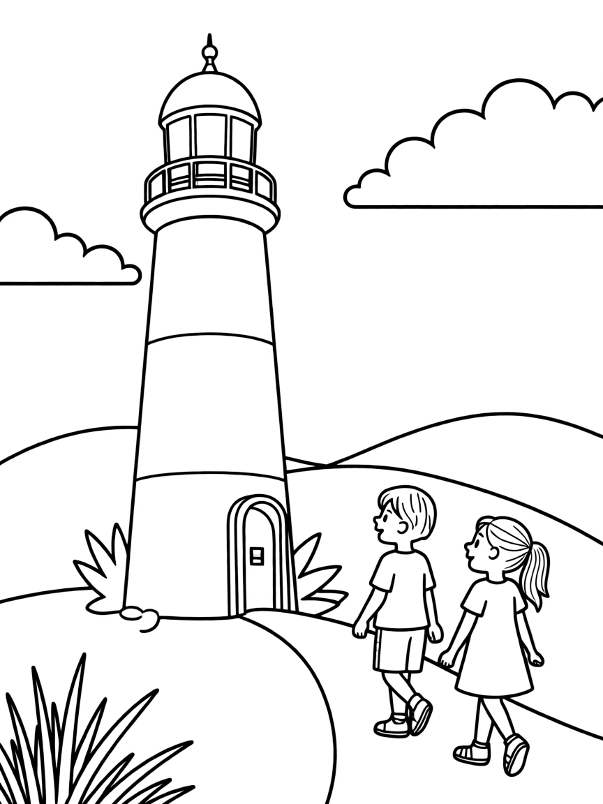 Öland's southern cape lighthouse