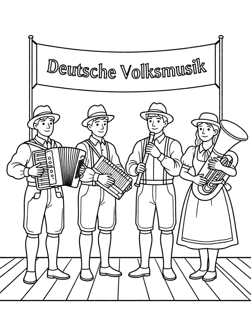 (Germany) German folk music band with traditional instruments