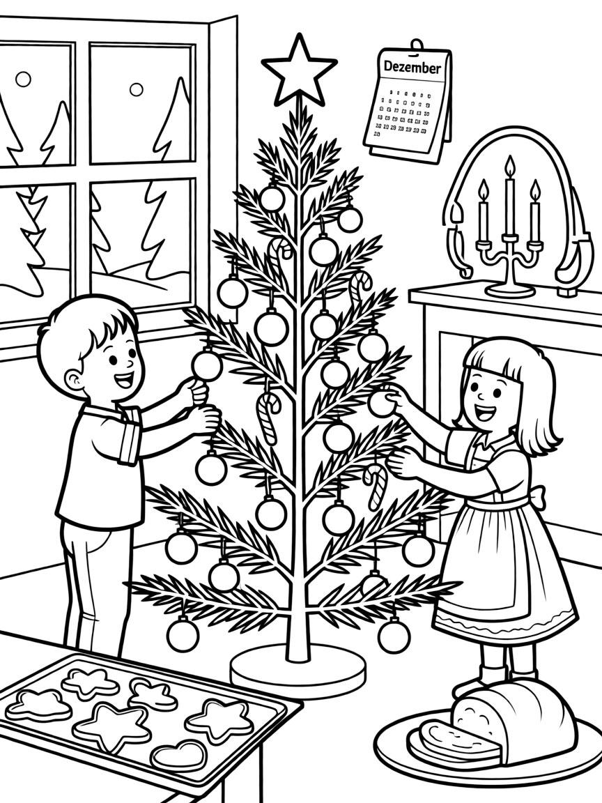 (Germany) German traditional holiday preparations