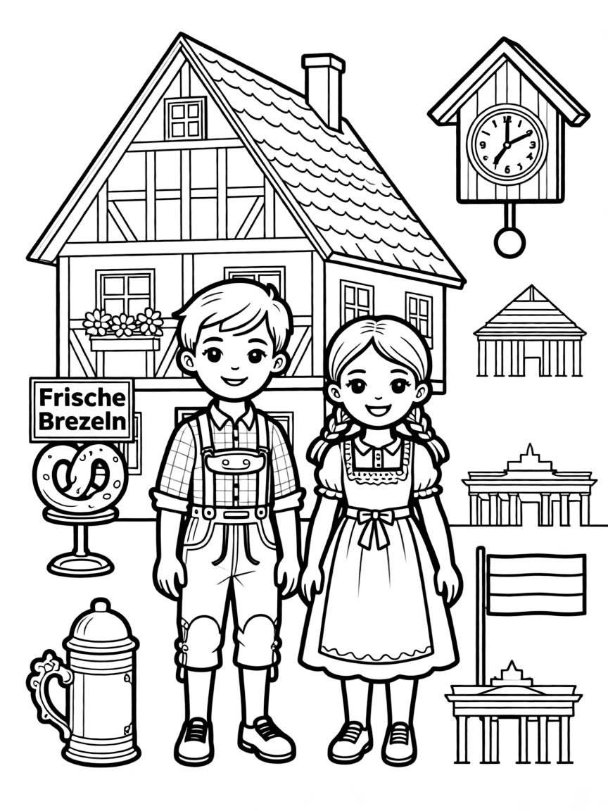 (Germany) Traditional German cultural symbols