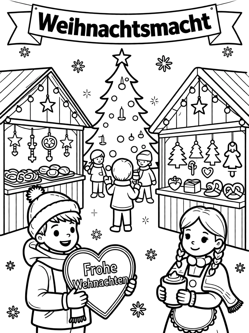 (Germany) Christmas market traditional celebrations