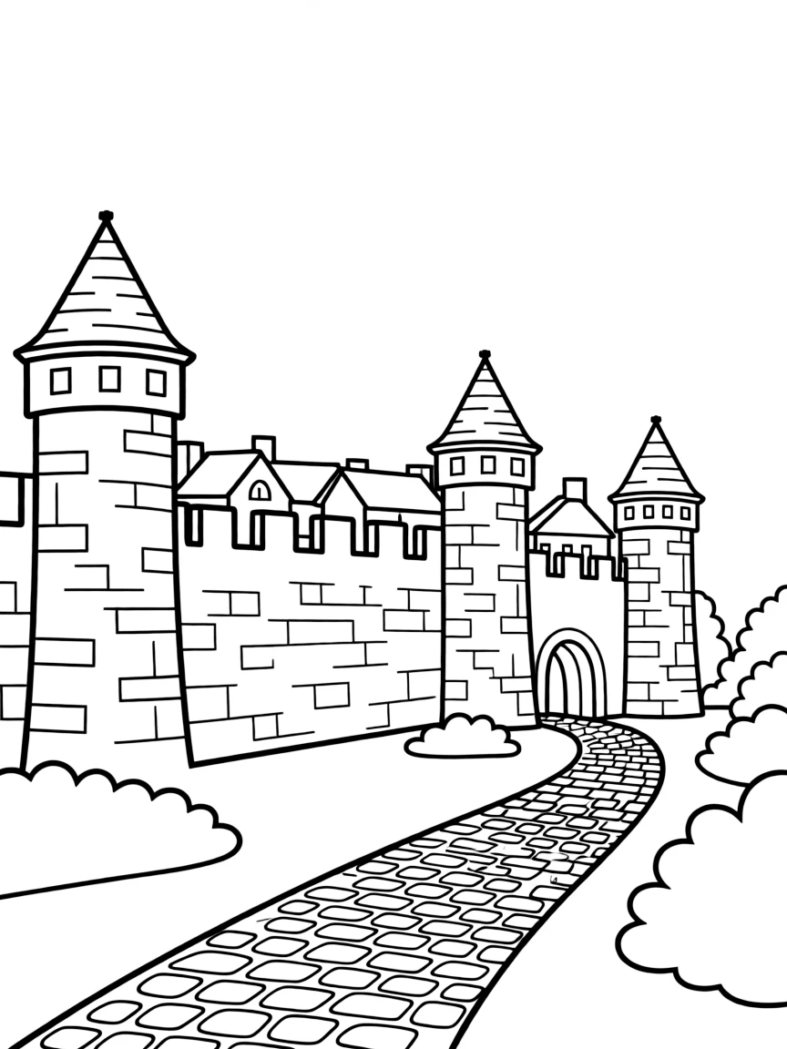 (Poland) Sandomierz's medieval town with its defensive walls and towers