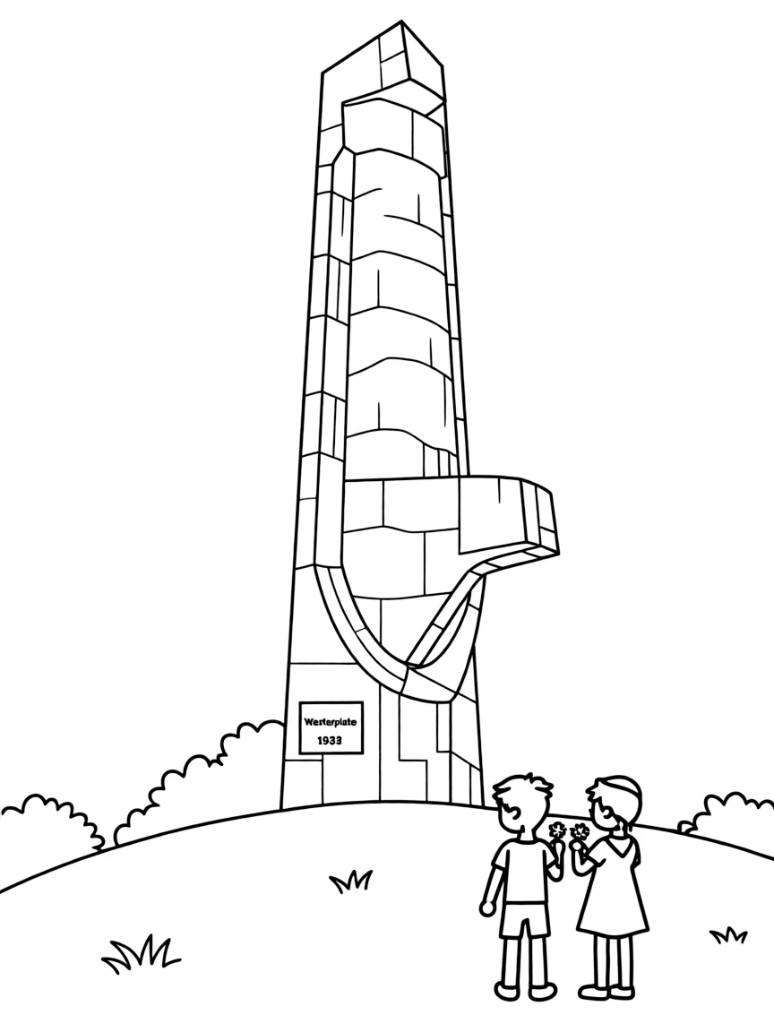 (Poland) The Westerplatte Monument commemorating WWII's beginning