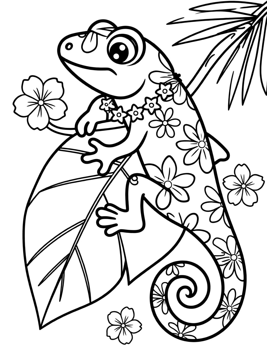 (Hawaii) A cute gecko.
