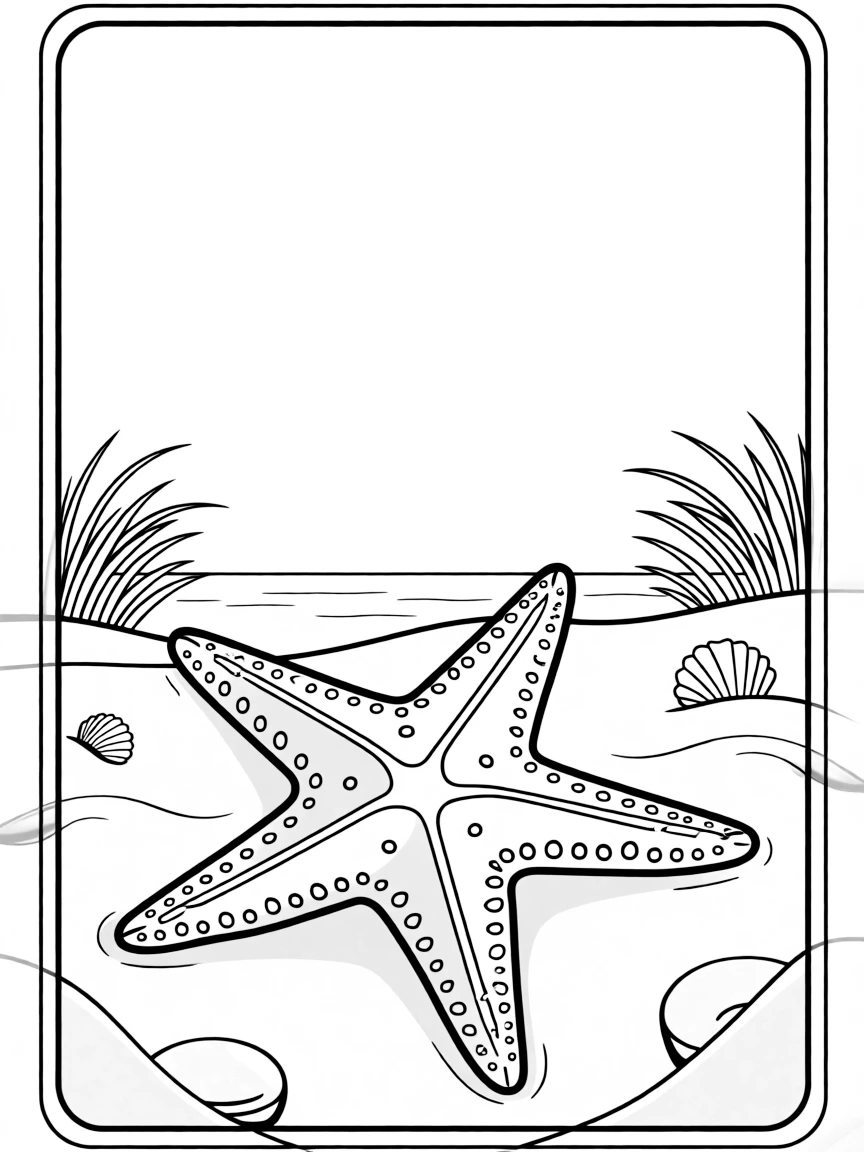(Hawaii) A star fish on the beach.