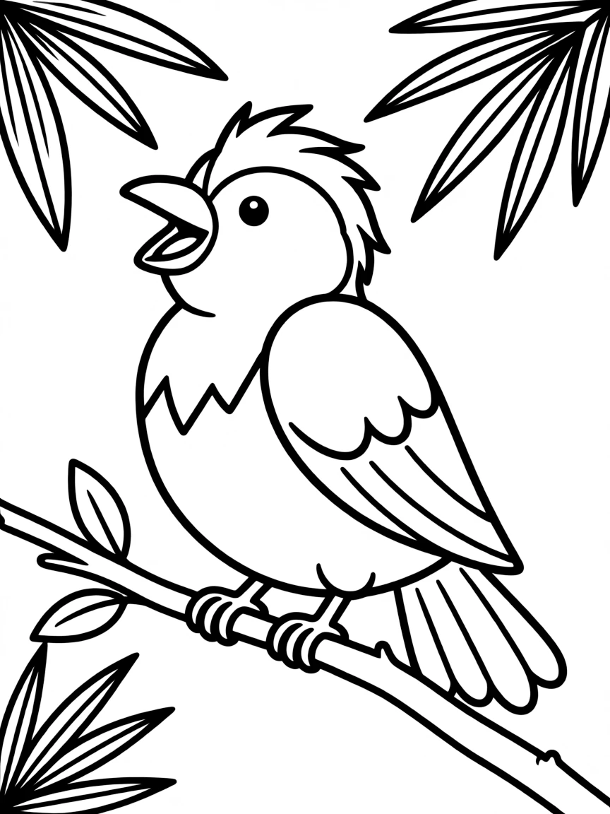 (Hawaii) A happy Hawaiian bird.