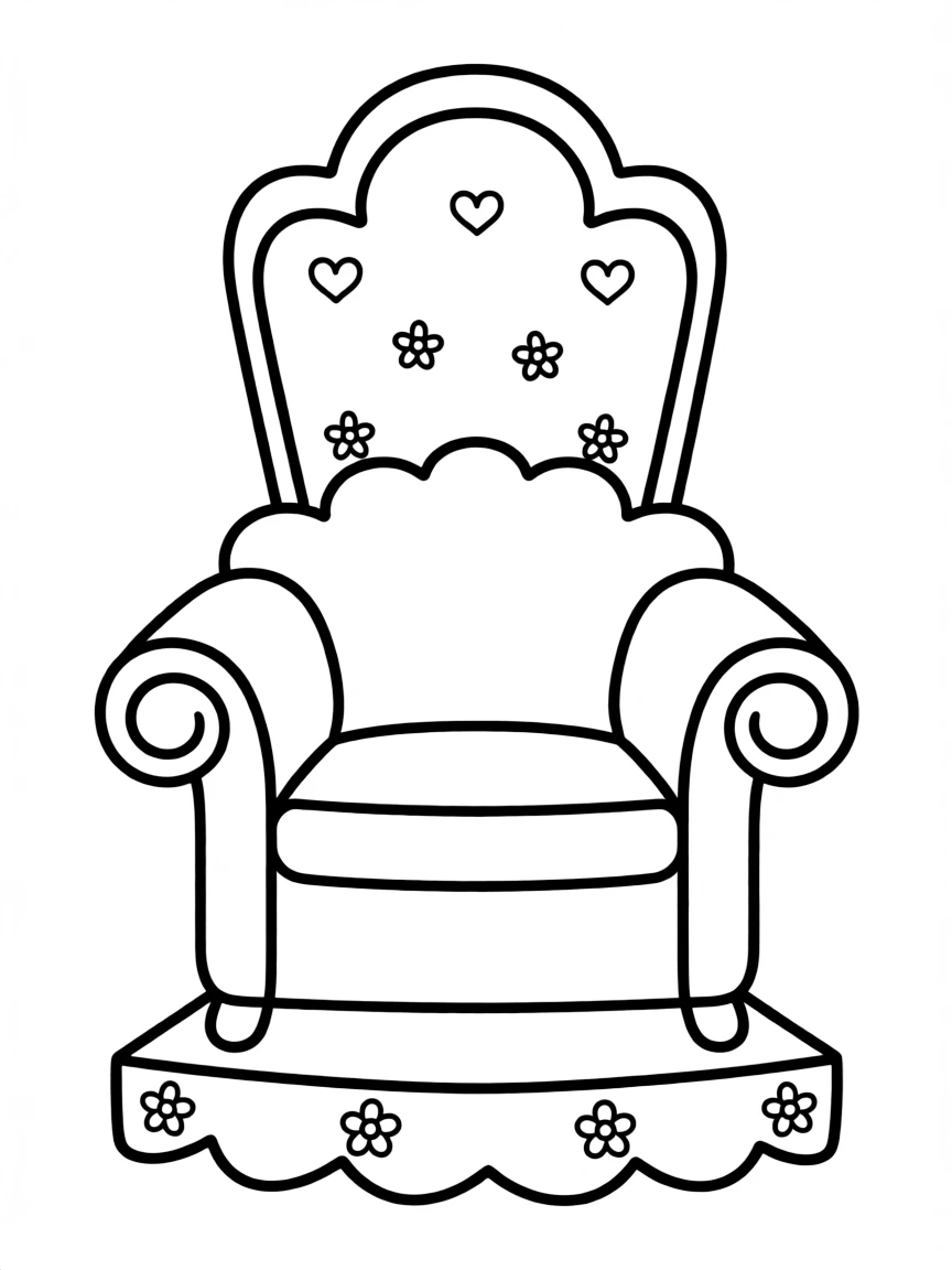 A wedding throne or loveseat for the couple