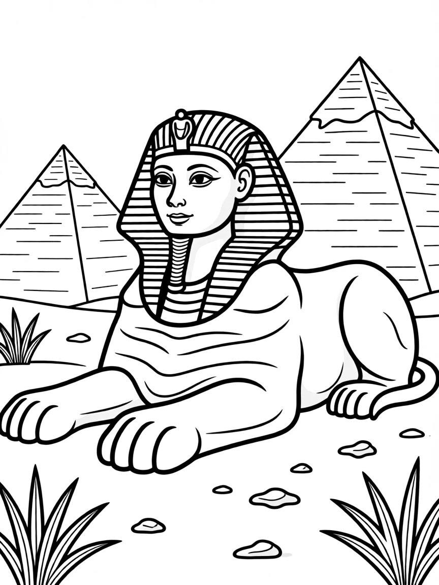 (Arab) The Sphinx of Egypt