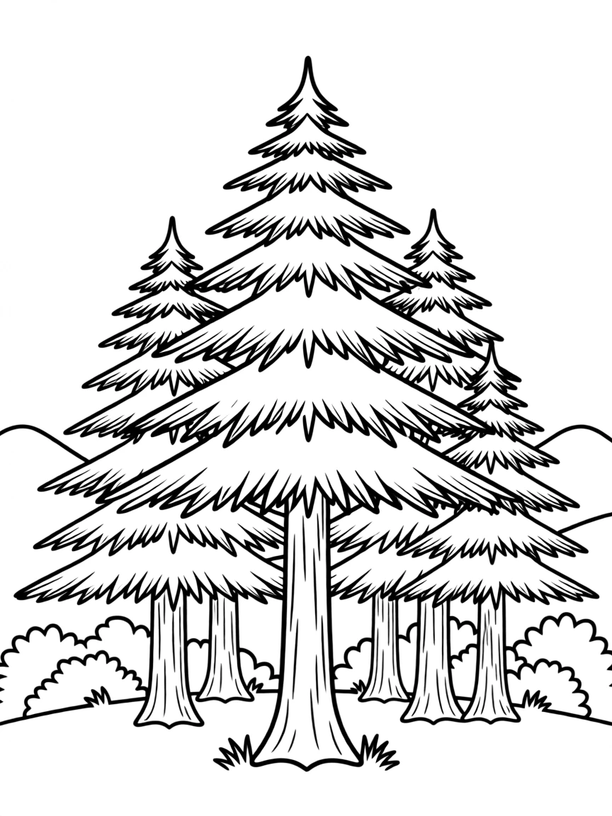 (Arab) Lebanese cedar trees