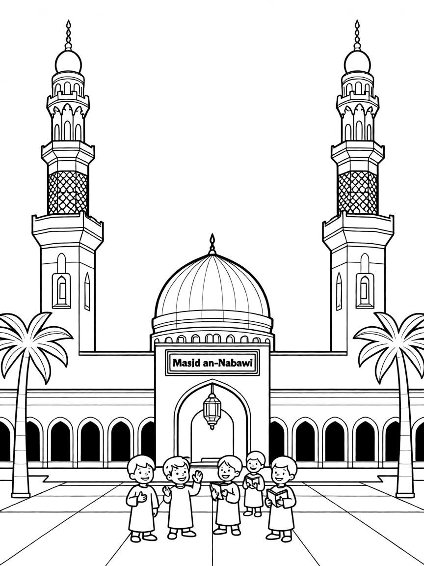 (Arab) The Masjid an-Nabawi in Medina