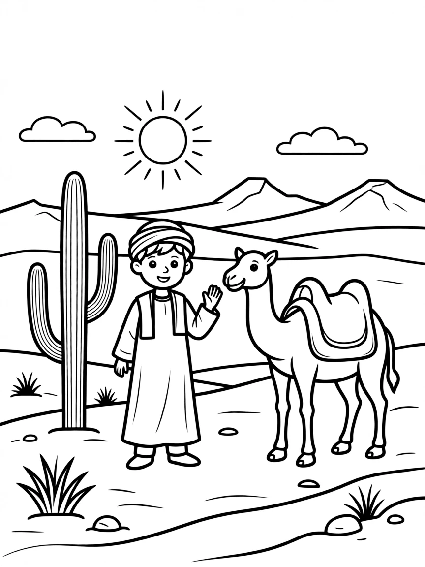 (Arab) Algerian Sahara Desert