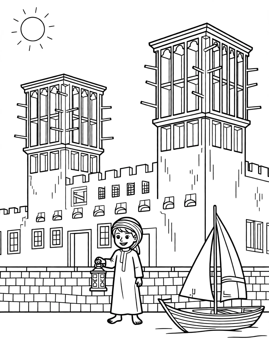 (Arab) Qatari traditional architecture