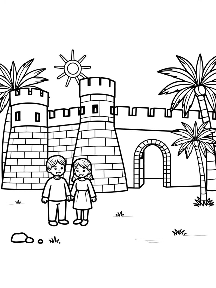 (Arab) The Mahdia fort in Tunisia