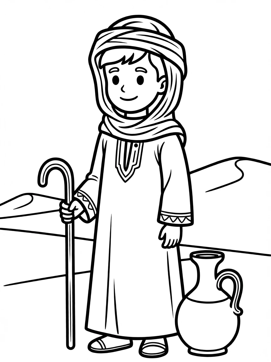 (Arab) Libyan traditional desert clothing