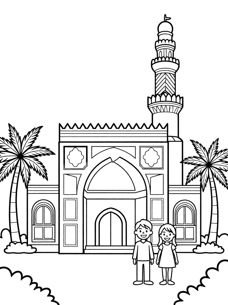 (Arab) The Mosque of Ibn Tulun