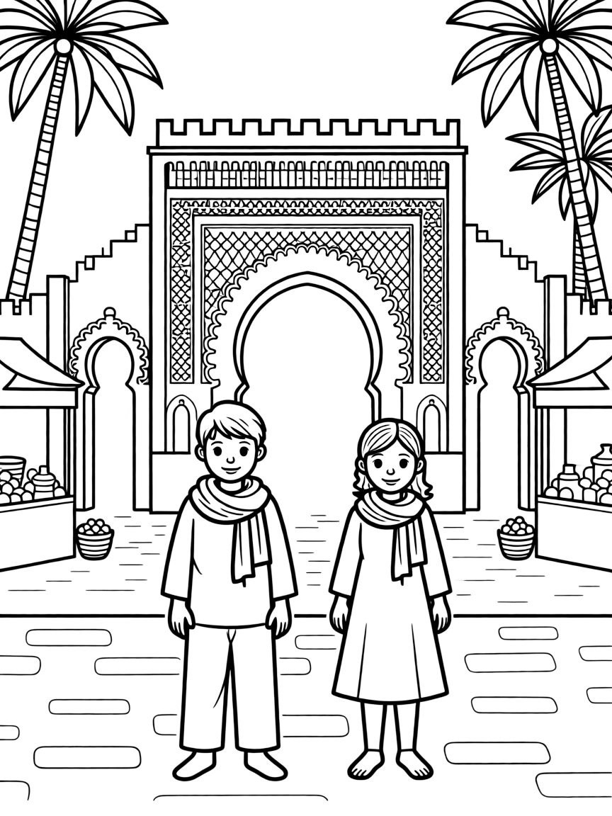 (Arab) The Medina of Marrakech