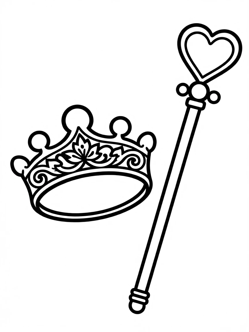 (Greek mythology) Hera’s crown and scepter