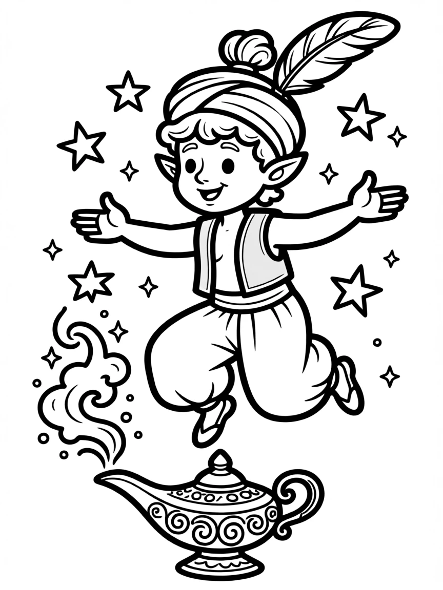 A magical genie.