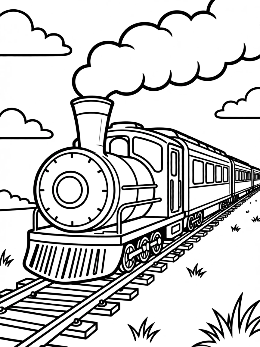 A fast train.