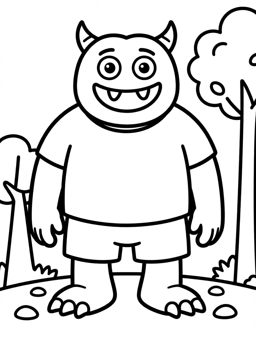 A giant monster.