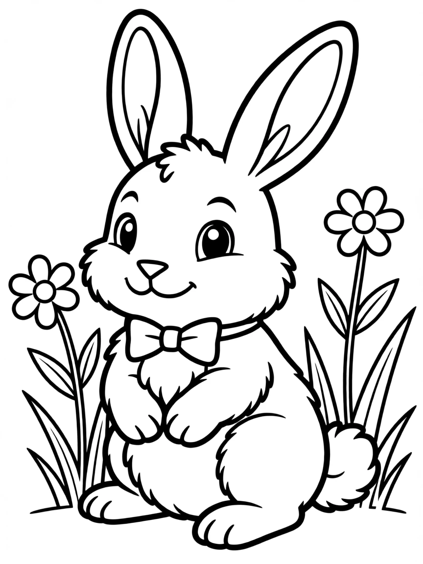 A fluffy bunny.
