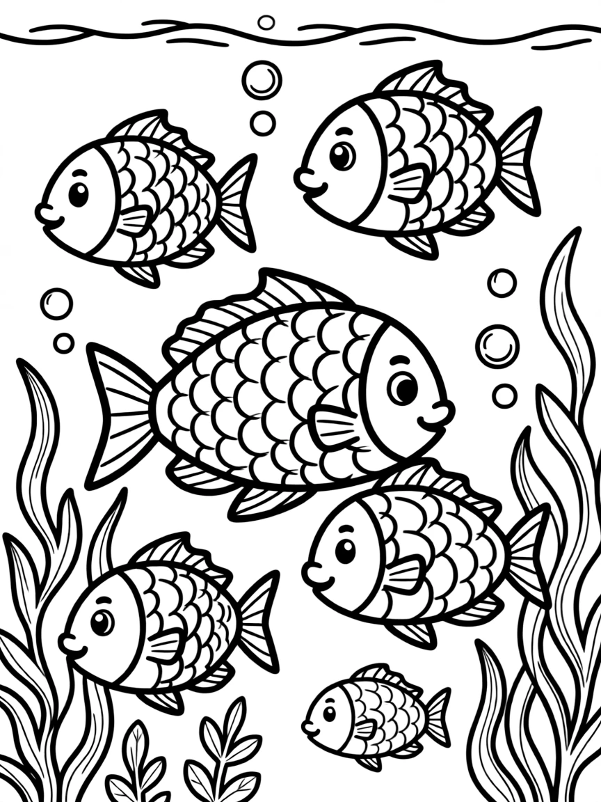 A school of fish.