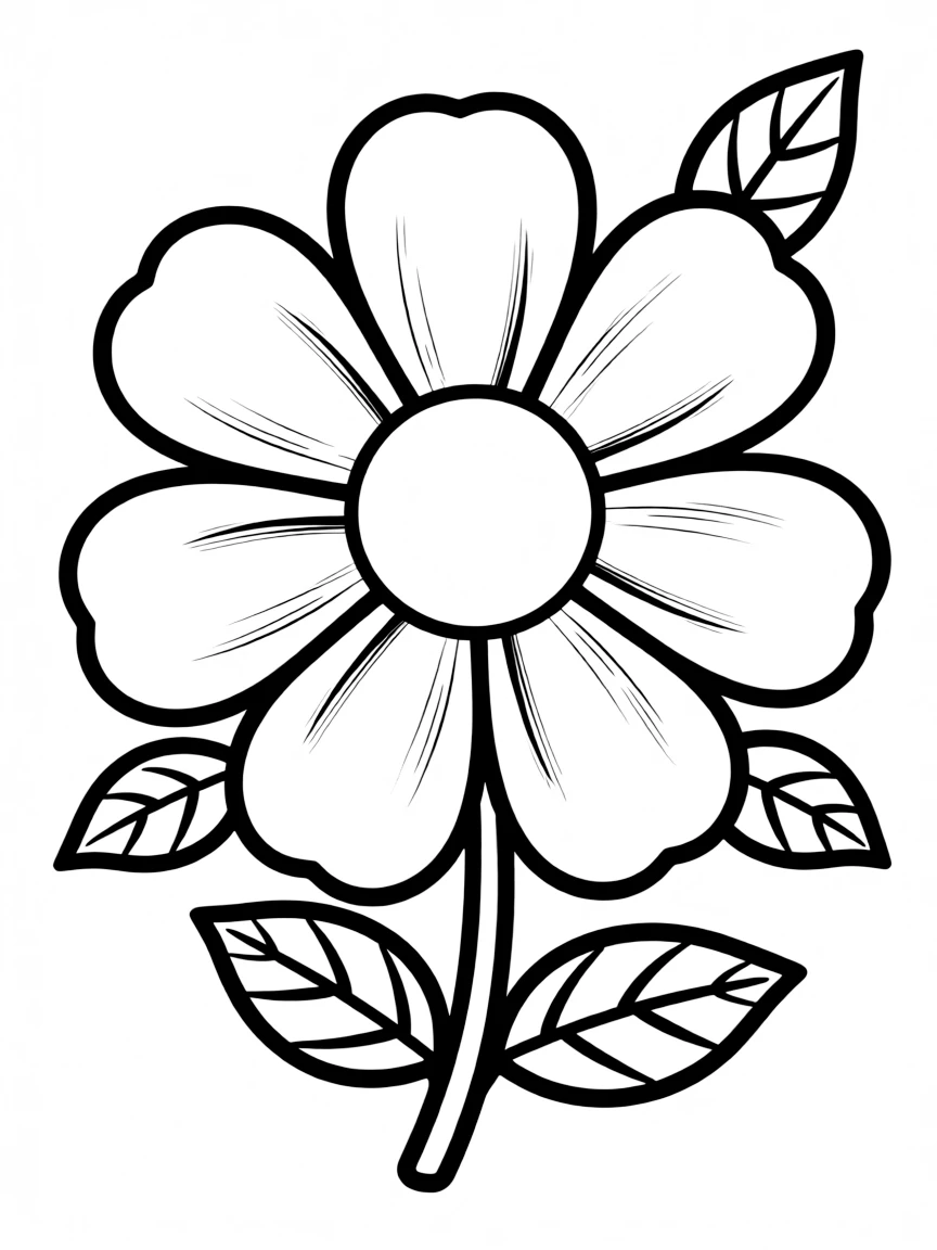 A flower blooming.