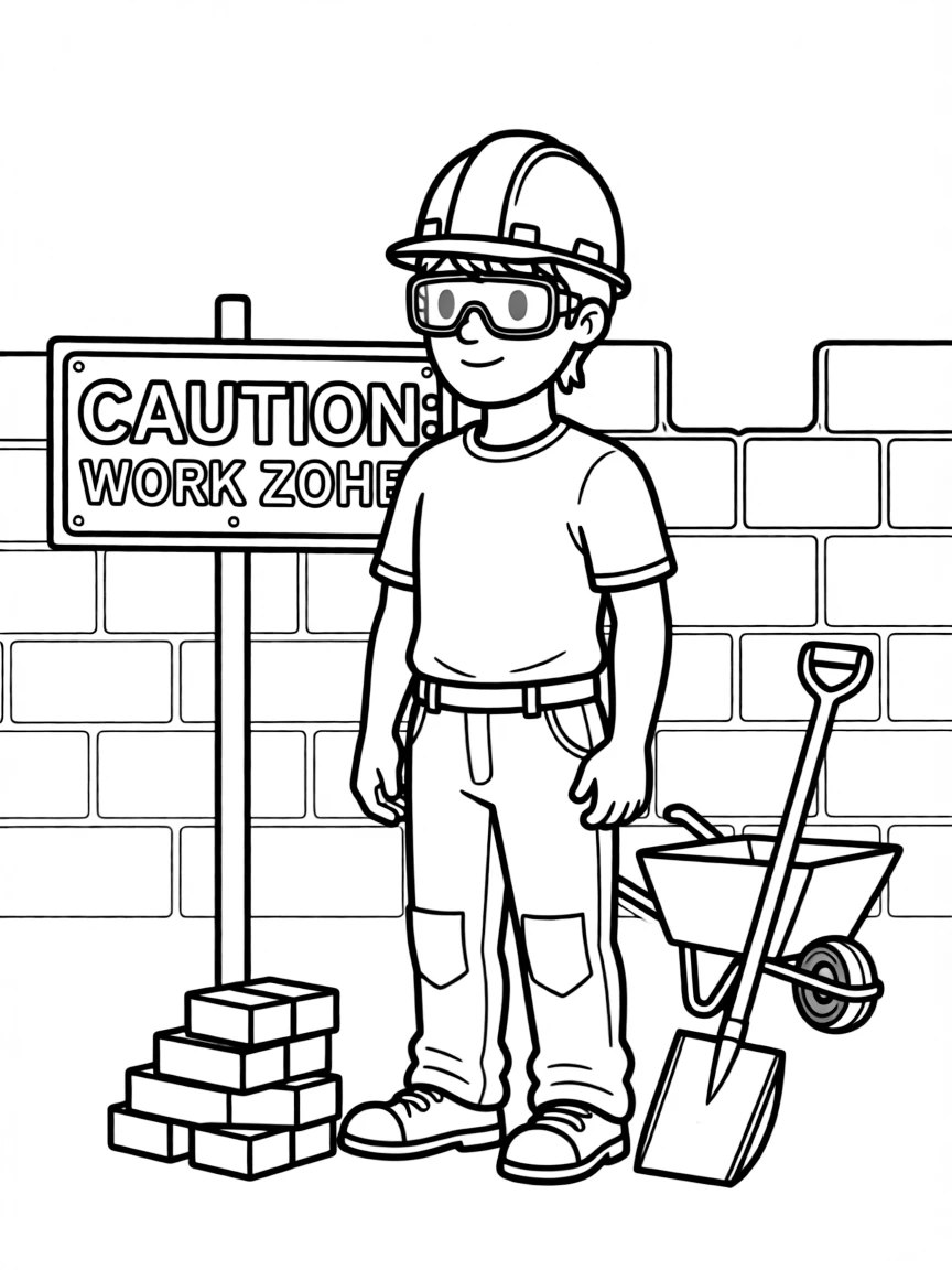 A construction worker.