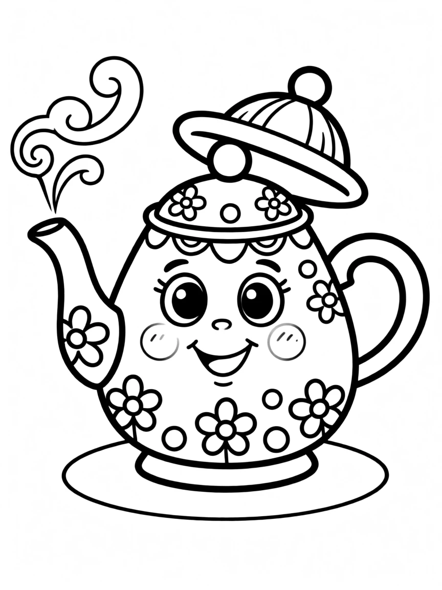 A talking teapot.