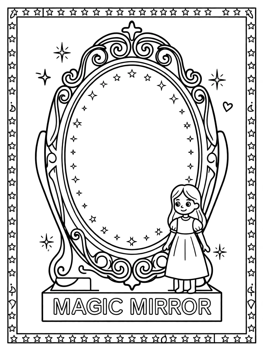 A magic mirror.