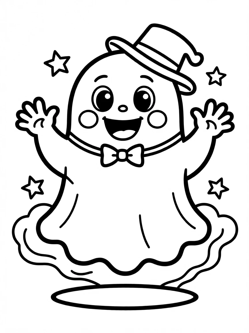 A friendly ghost.