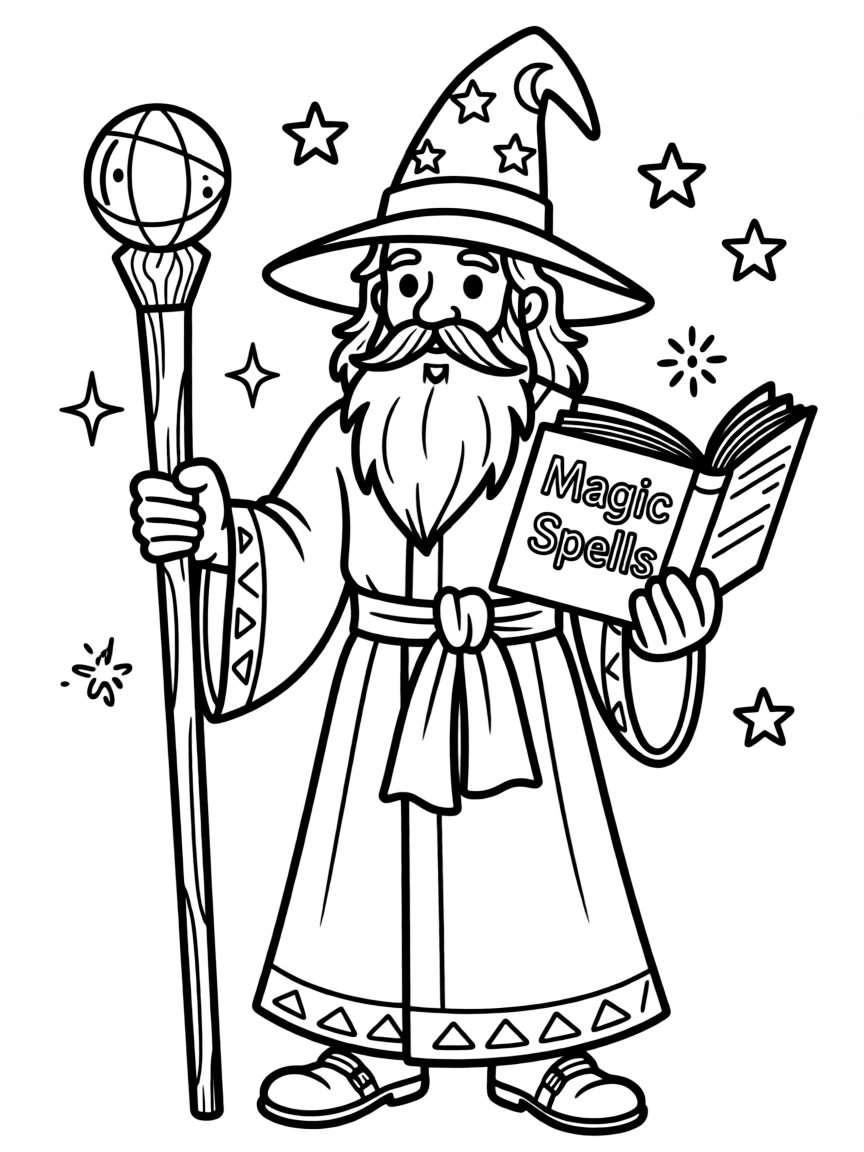 A wise old wizard.