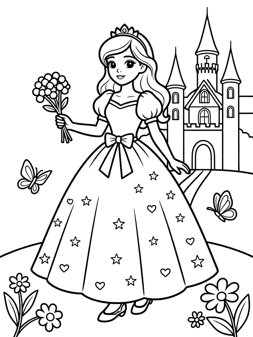 A beautiful princess.