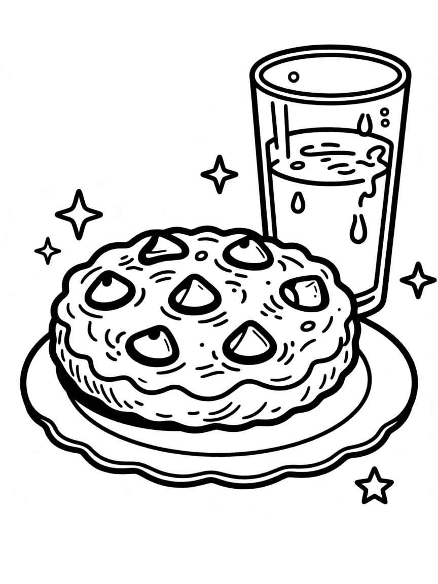 A delicious cookie.