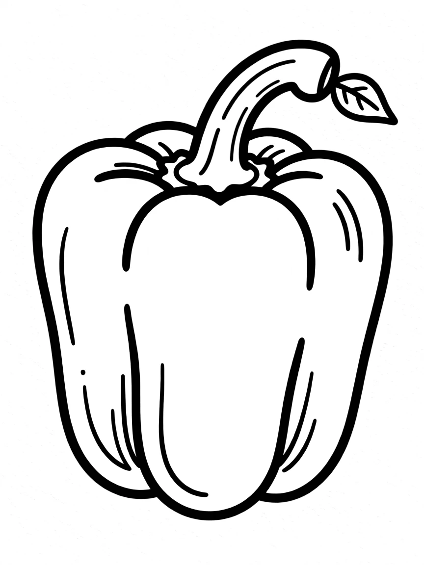 A green pepper.