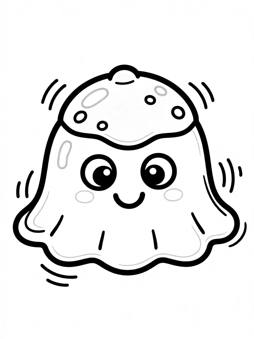 A wobbly jelly.
