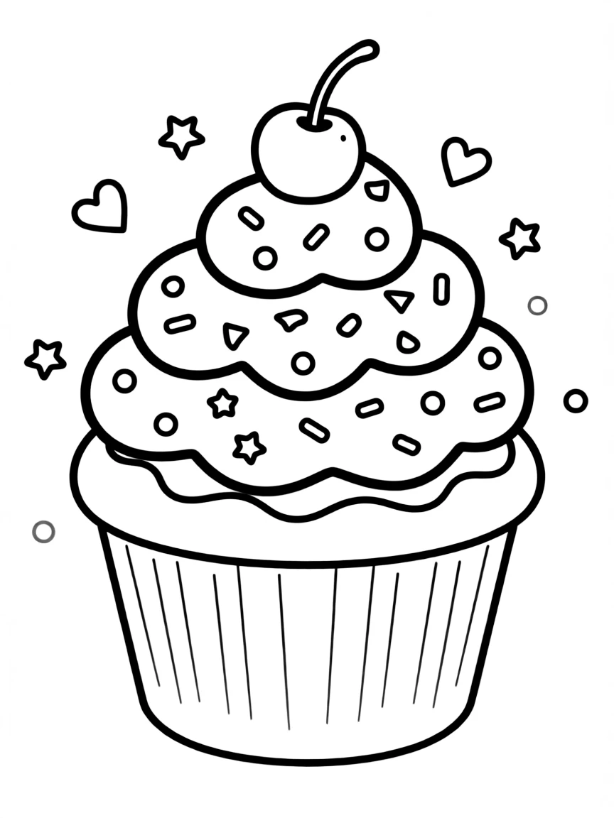 A big cupcake.