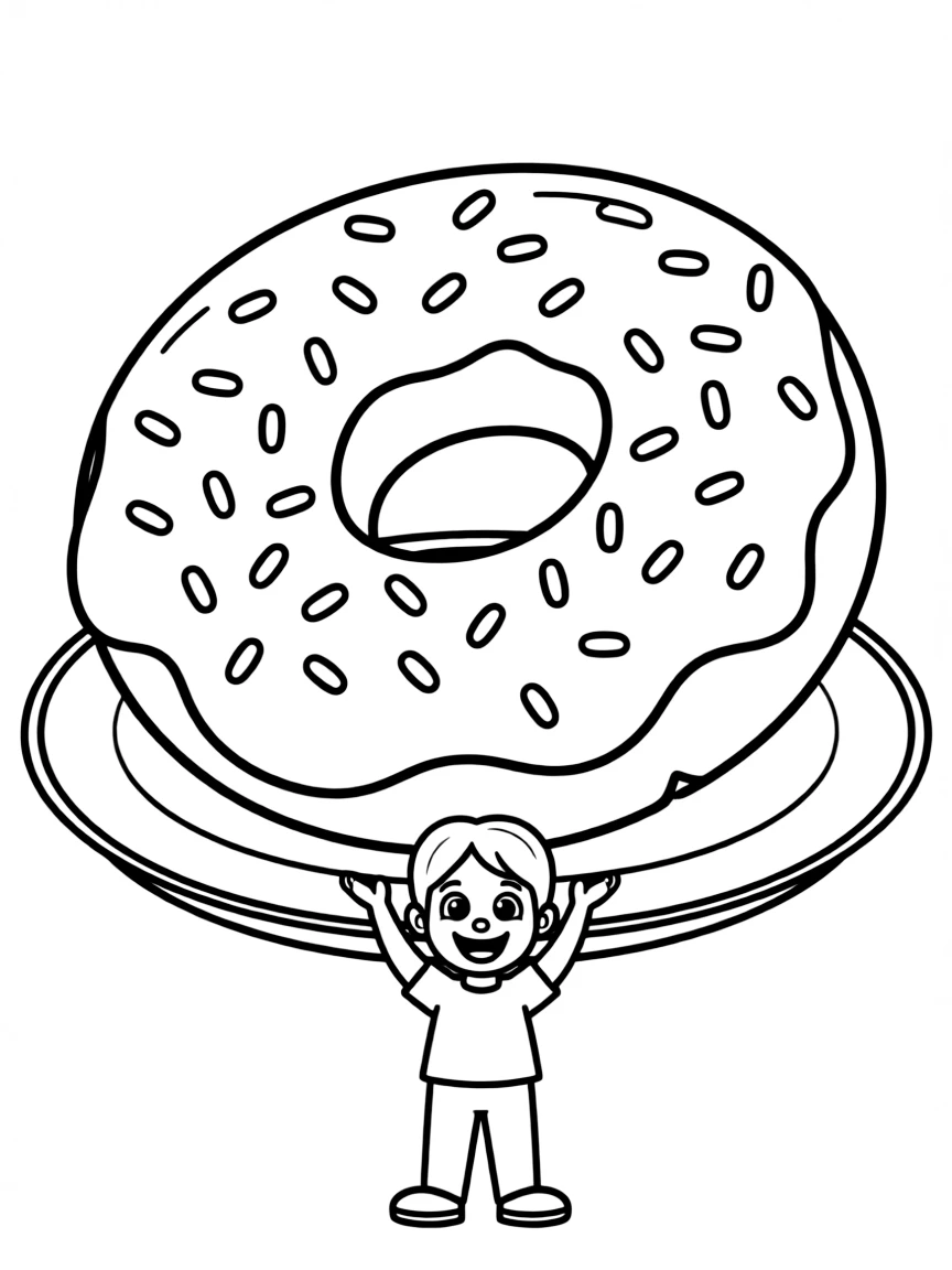 A yummy donut.