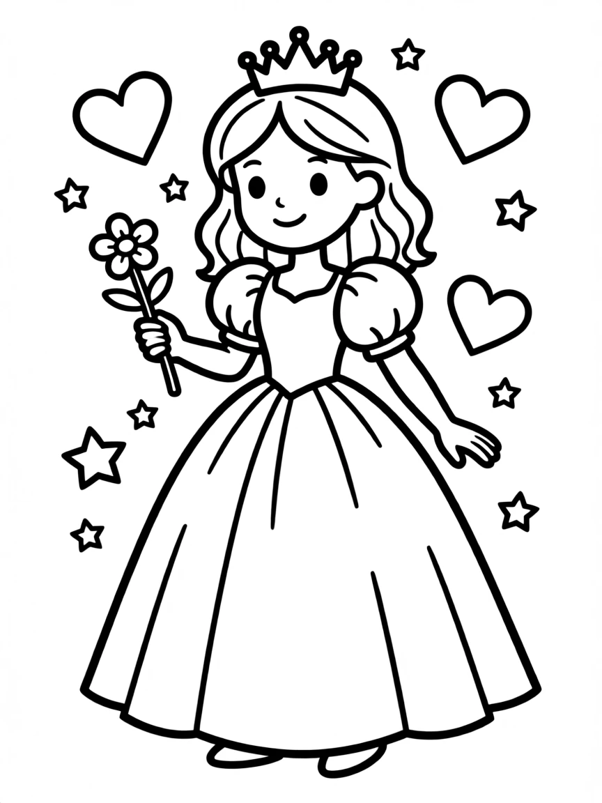 A kind princess.