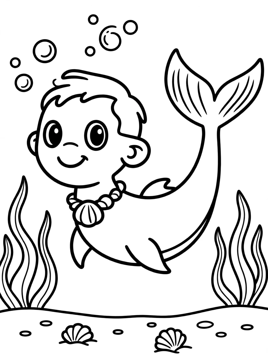 A swimming creature.