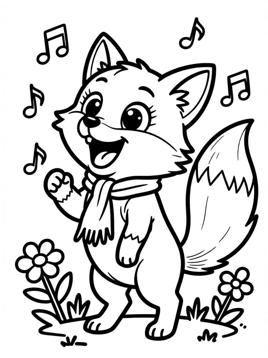 A singing animal.