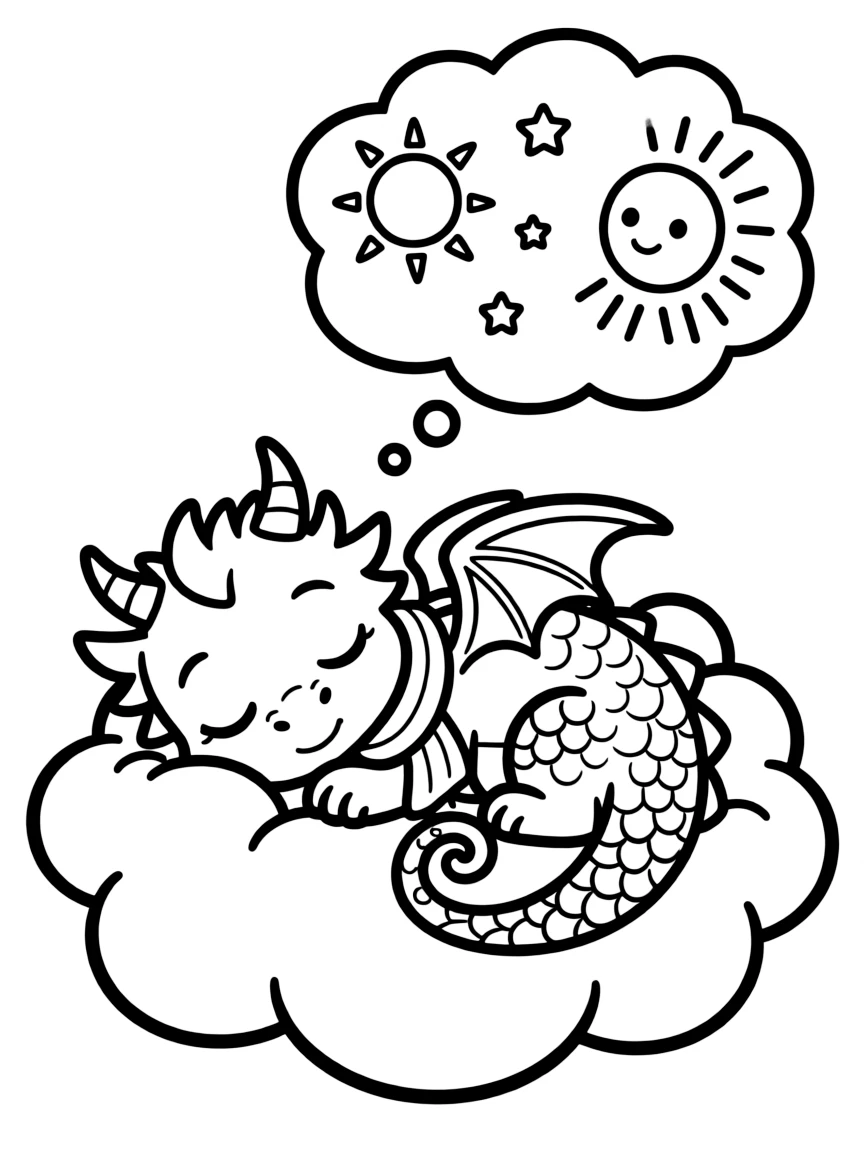 A sleeping creature dreaming.