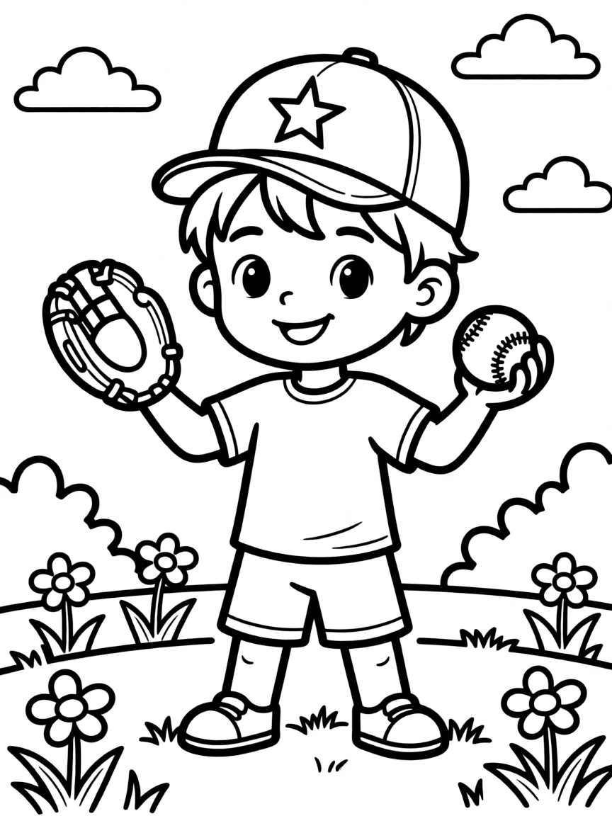 (clothing) A baseball cap with a star logo