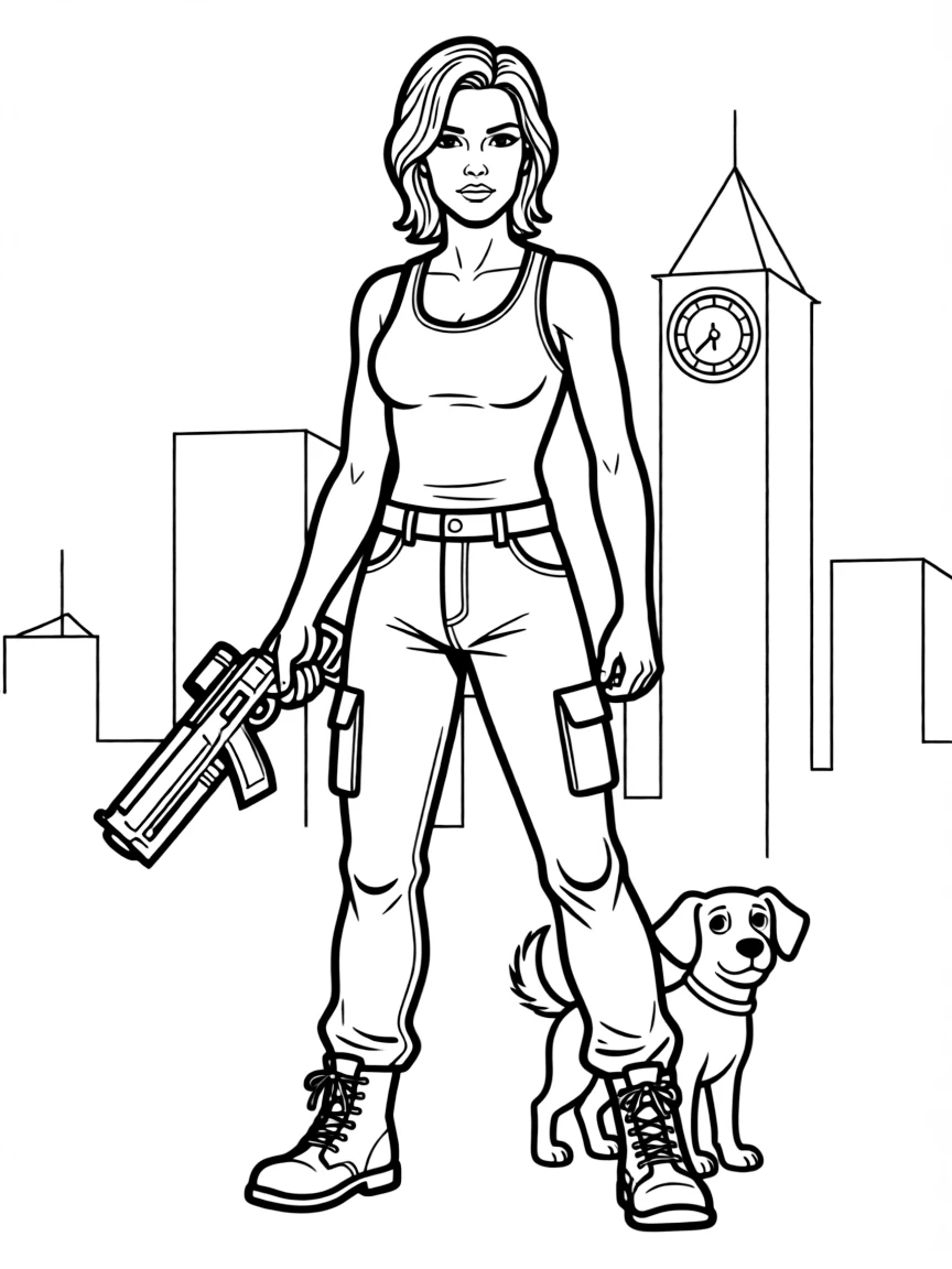 Sarah Connor from Terminator