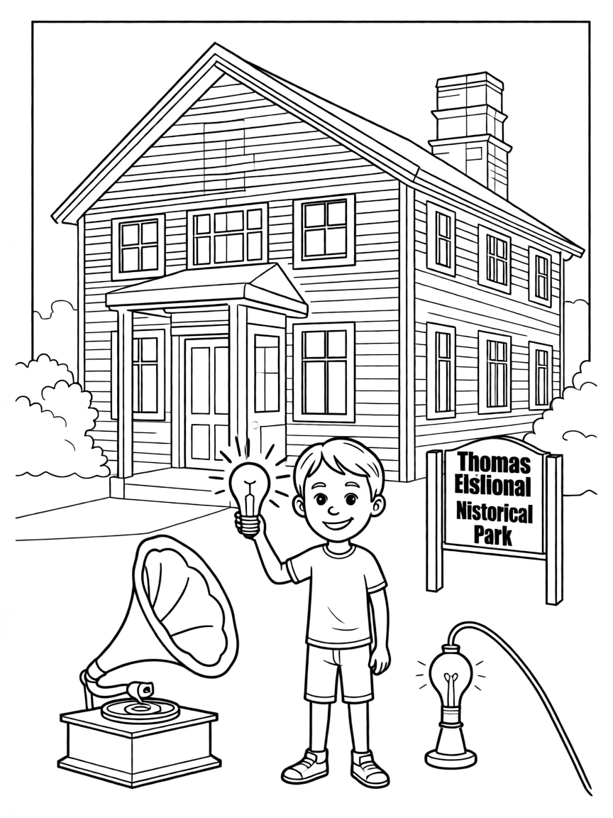(New Jersey) The Thomas Edison National Historical Park laboratory