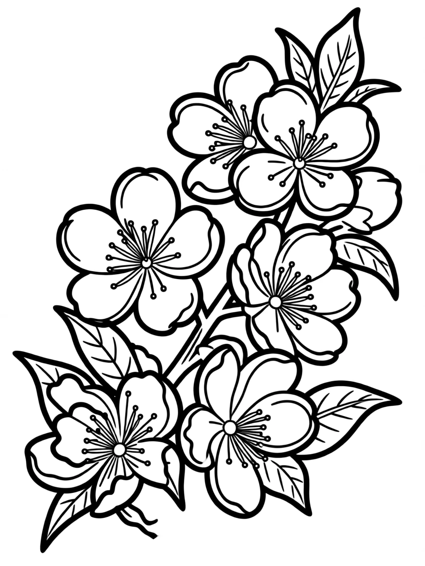 (Delaware) The Delaware state flower – Peach Blossom