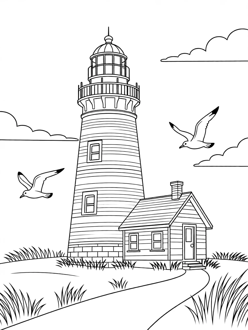 (Delaware) Cape Henlopen Lighthouse