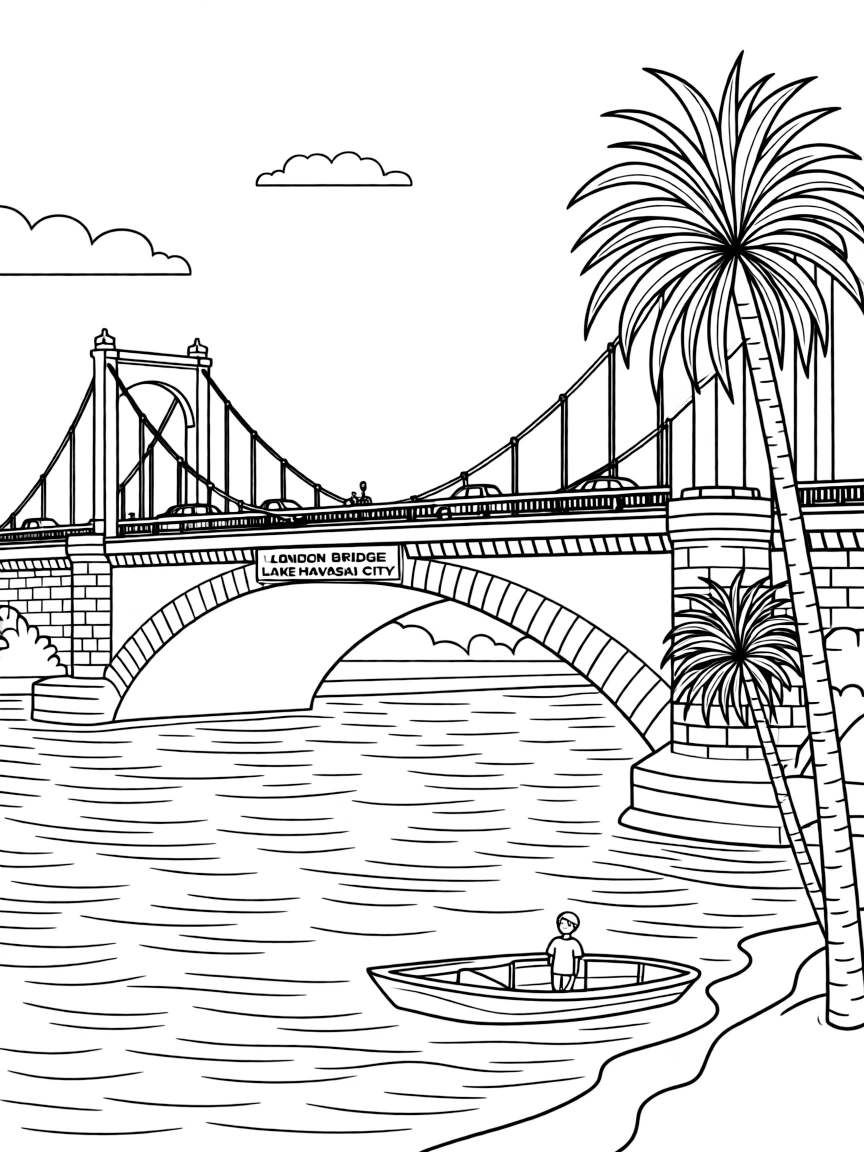 (Arizona) The London Bridge in Lake Havasu City