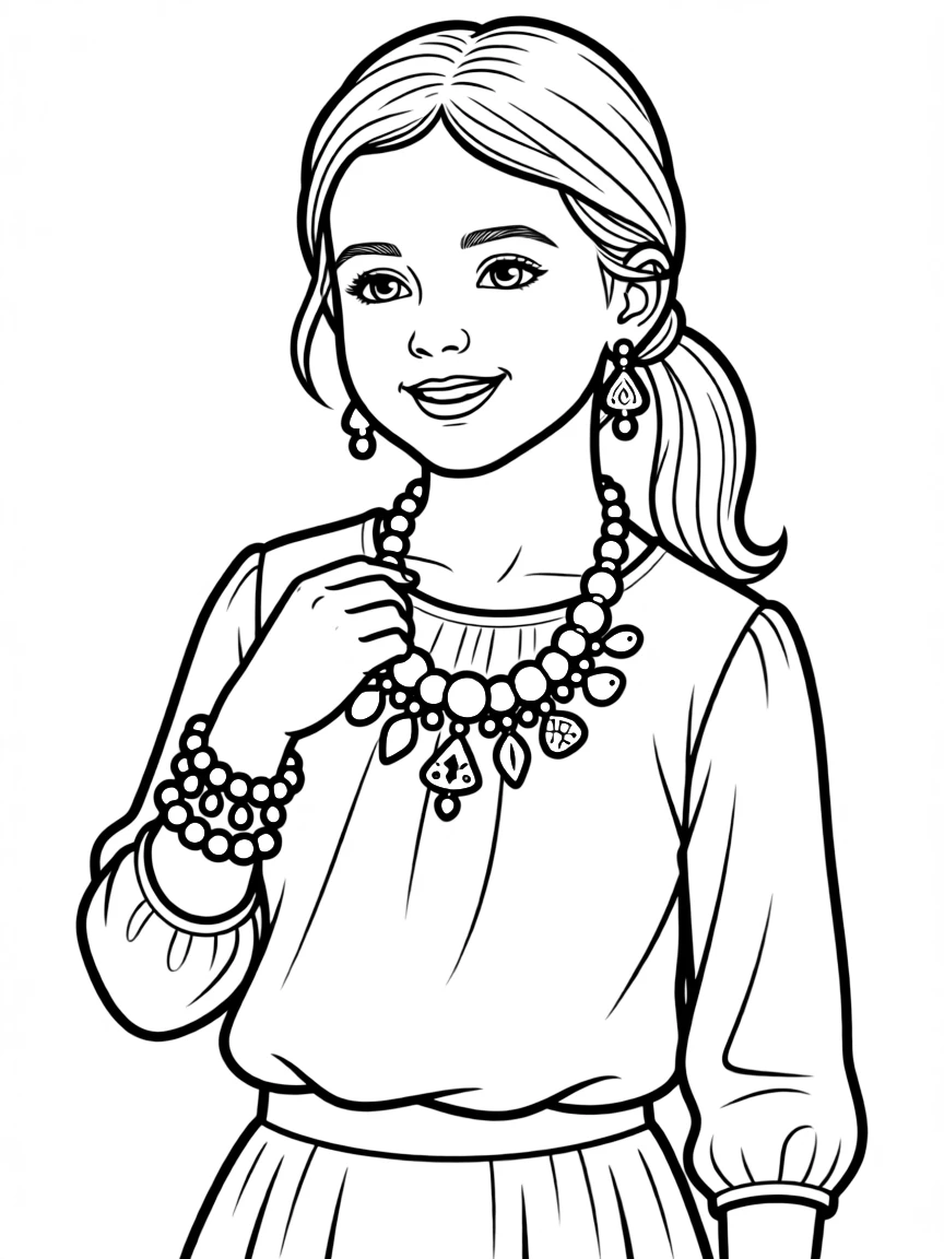 (Arizona) A turquoise necklace and jewelry