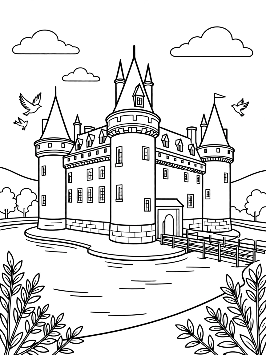 (France) Château de Pierrefonds fairy tale castle restoration